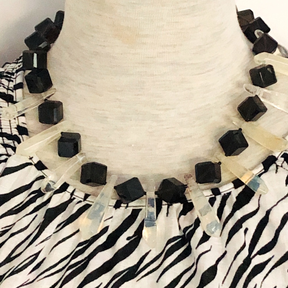 Wild, spiky, OOAK necklace - stands out in a crowd
